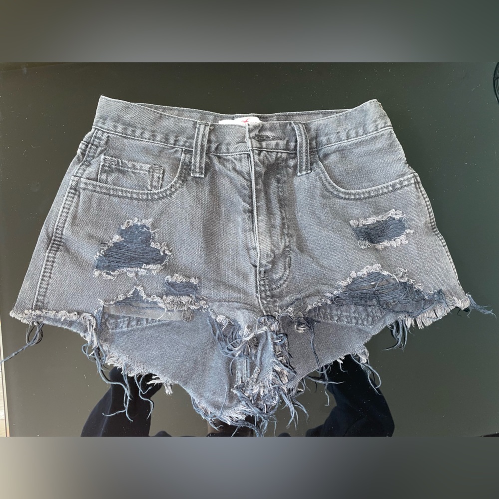 Hollister Black Shorts Size 0